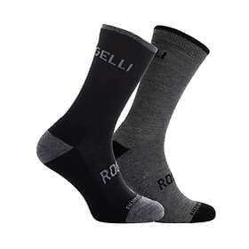 Rogelli Socks Merino Ull Winter 2 pack 36-39
