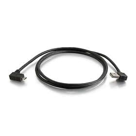 C2G USB A - USB Micro-B (2x angled) 2.0 2m