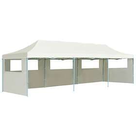 Be Basic Sammenleggbart festtelt popup med 5 sidevegger 3x9m