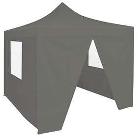 Be Basic Folding Party Tent 2x2m Steel with 4 Walls
