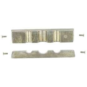 VAR Set 2 Aluminium Jaws For Axle Vise Rp-01200 Silver