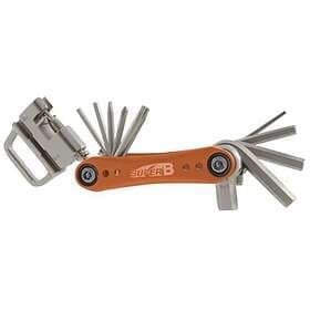 Super B Tb-fd 40 17 In 1 Folding Multi Tool Brun,Silver