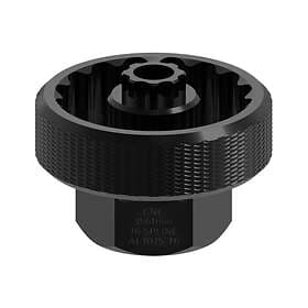 Lezyne Cnc Alloy Bottom Bracket Svart 44 mm