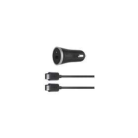 Belkin Car Charger USB-C F7U005bt04 (kabel ingår)