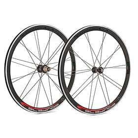 Campagnolo Gipiemme Equipe 716 Tubeless Road Wheel Set Svart 9 x 100 / 9 x 130 m