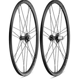Campagnolo Zonda Afs 6b Disc Tubular Road Wheel Set Svart 12 x 100 / 12 x 142 mm