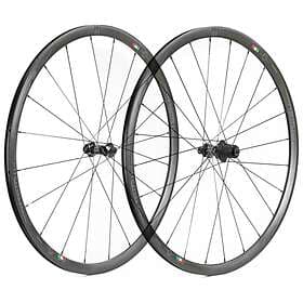 Campagnolo Gipiemme Tecno 1.55 Hard Anodize Road Wheel Set Svart 9 x 100 / 9 x 1