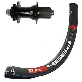 XLC Dt Swiss 466d Evo 26´´ 6b Disc Tubeless Rear Wheel Svart 12 x 142 mm / Shima