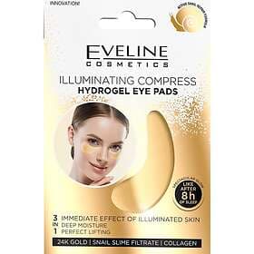 Eveline Cosmetics Gold Illuminating Hydrogel Eye Mask with Snail Extract 2 stk.