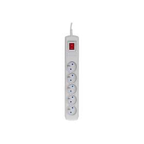 ActiveJet ACP-5GN 5-Way Switched Power Strip 1.5m